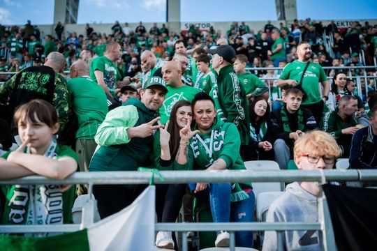 Kibice na meczu Radomiak Radom - Motor Lublin (zdjęcia)