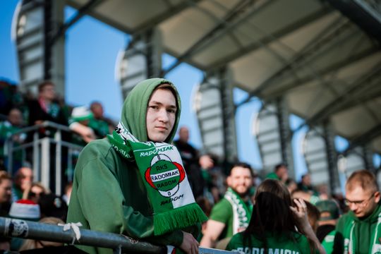 Kibice na meczu Radomiak Radom - Motor Lublin (zdjęcia)