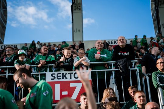 Kibice na meczu Radomiak Radom - Motor Lublin (zdjęcia)