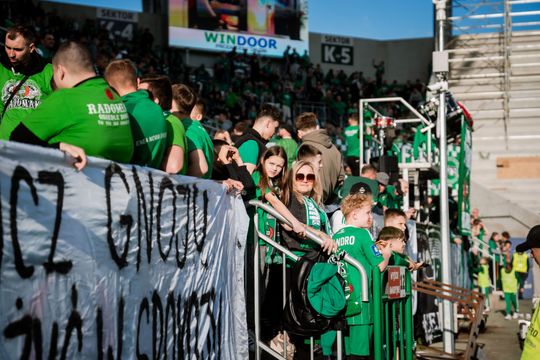 Kibice na meczu Radomiak Radom - Motor Lublin (zdjęcia)