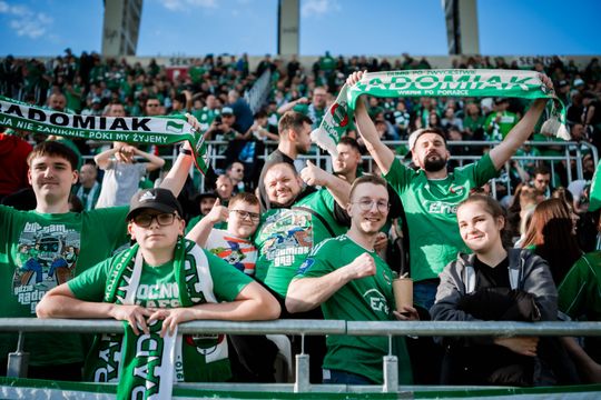 Kibice na meczu Radomiak Radom - Motor Lublin (zdjęcia)