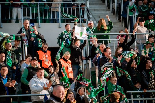 Kibice na meczu Radomiak Radom - Motor Lublin (zdjęcia)