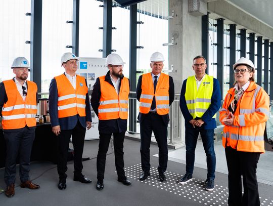 Dzień zdjęciowy na budowie przystanku kolejowego Radom Wschodni (zdjęcia)