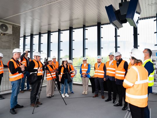 Dzień zdjęciowy na budowie przystanku kolejowego Radom Wschodni (zdjęcia)