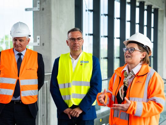 Dzień zdjęciowy na budowie przystanku kolejowego Radom Wschodni (zdjęcia)