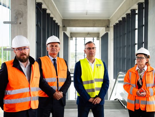 Dzień zdjęciowy na budowie przystanku kolejowego Radom Wschodni (zdjęcia)