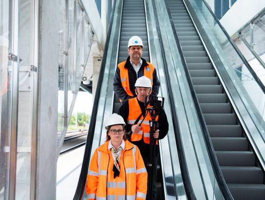 Dzień zdjęciowy na budowie przystanku kolejowego Radom Wschodni (zdjęcia)