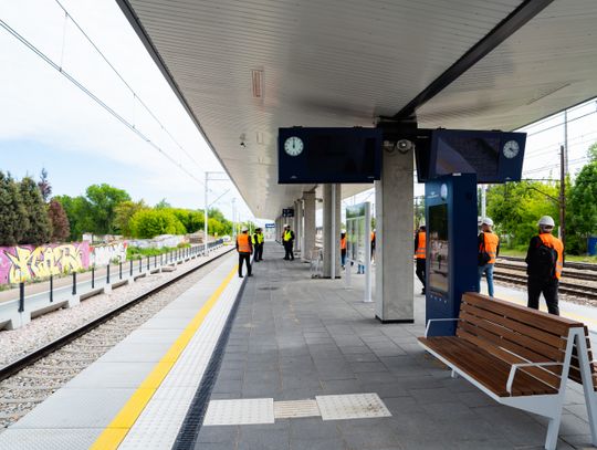 Dzień zdjęciowy na budowie przystanku kolejowego Radom Wschodni (zdjęcia)