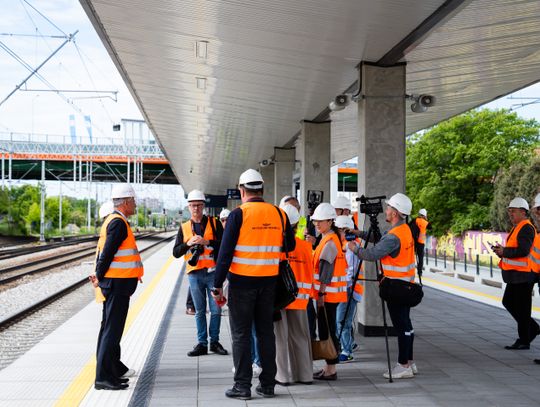 Dzień zdjęciowy na budowie przystanku kolejowego Radom Wschodni (zdjęcia)