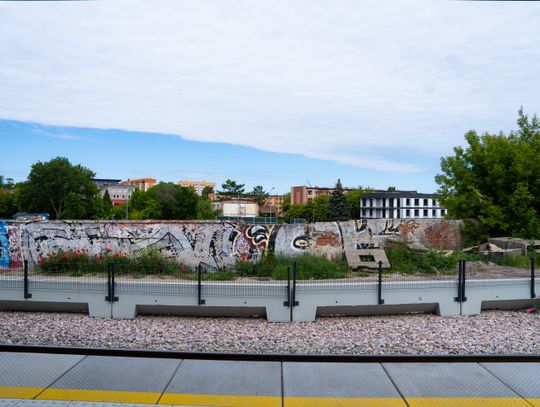 Dzień zdjęciowy na budowie przystanku kolejowego Radom Wschodni (zdjęcia)