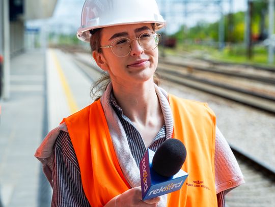 Dzień zdjęciowy na budowie przystanku kolejowego Radom Wschodni (zdjęcia)