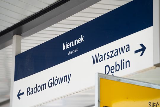 Dzień zdjęciowy na budowie przystanku kolejowego Radom Wschodni (zdjęcia)