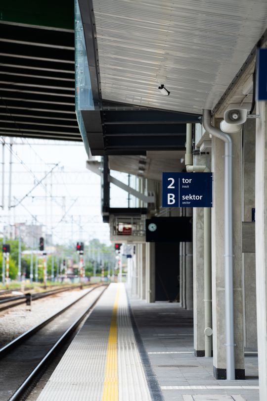 Dzień zdjęciowy na budowie przystanku kolejowego Radom Wschodni (zdjęcia)