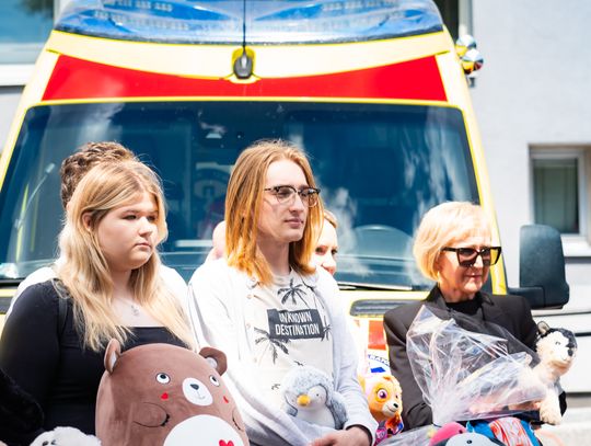 Briefing prasowy dot. przekazania maskotek dla najmłodszych pacjentów pogotowia (zdjęcia)