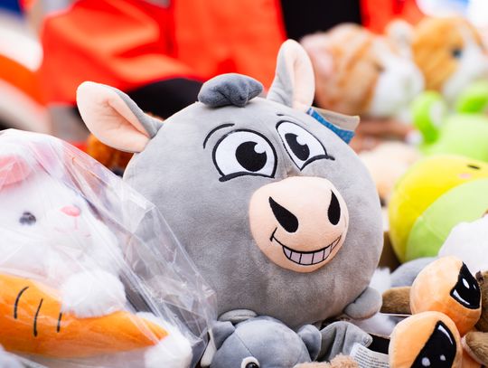 Briefing prasowy dot. przekazania maskotek dla najmłodszych pacjentów pogotowia (zdjęcia)