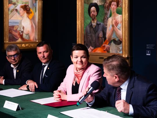 Konferencja prasowa w Muzeum im. Jacka Malczewskiego w Radomiu (zdjęcia)