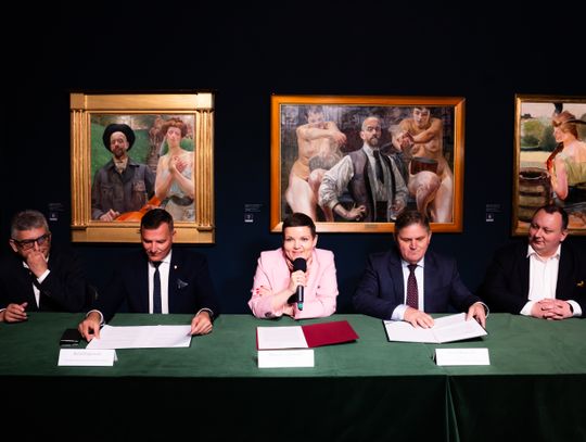 Konferencja prasowa w Muzeum im. Jacka Malczewskiego w Radomiu (zdjęcia)