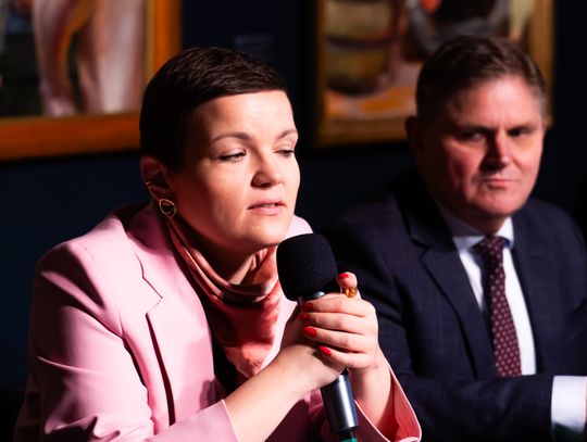 Konferencja prasowa w Muzeum im. Jacka Malczewskiego w Radomiu (zdjęcia)