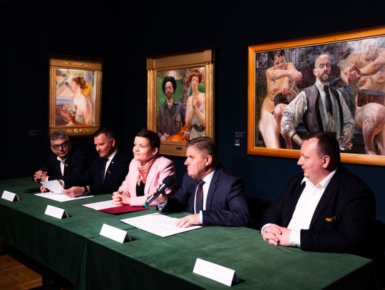 Konferencja prasowa w Muzeum im. Jacka Malczewskiego w Radomiu (zdjęcia)