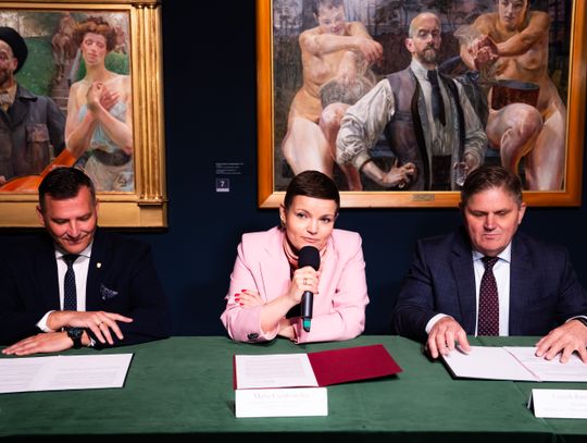 Konferencja prasowa w Muzeum im. Jacka Malczewskiego w Radomiu (zdjęcia)