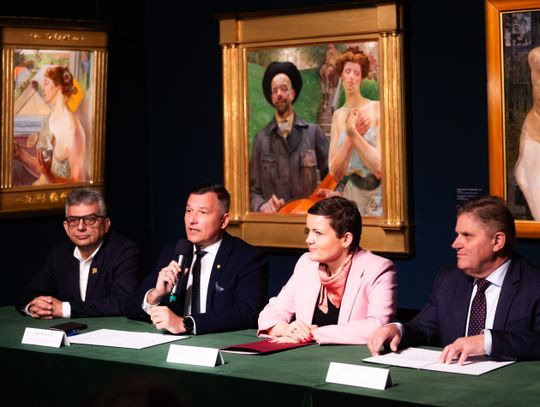 Konferencja prasowa w Muzeum im. Jacka Malczewskiego w Radomiu (zdjęcia)