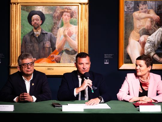 Konferencja prasowa w Muzeum im. Jacka Malczewskiego w Radomiu (zdjęcia)