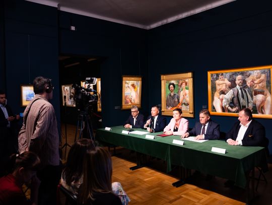 Konferencja prasowa w Muzeum im. Jacka Malczewskiego w Radomiu (zdjęcia)