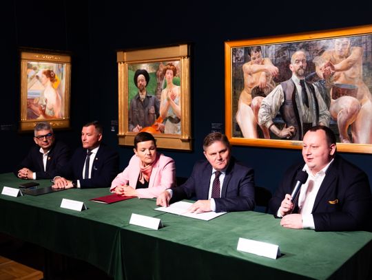 Konferencja prasowa w Muzeum im. Jacka Malczewskiego w Radomiu (zdjęcia)