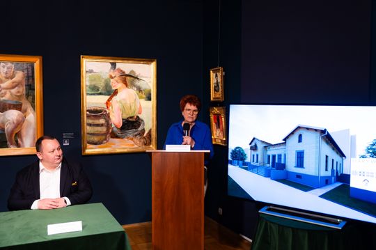 Konferencja prasowa w Muzeum im. Jacka Malczewskiego w Radomiu (zdjęcia)