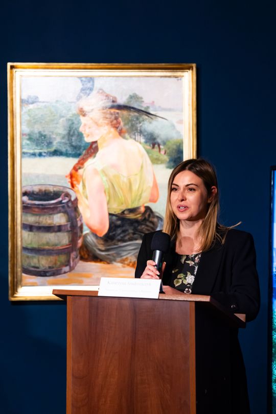 Konferencja prasowa w Muzeum im. Jacka Malczewskiego w Radomiu (zdjęcia)