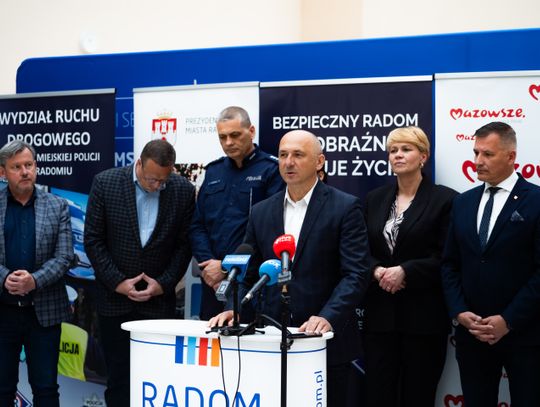 Briefing prasowy dot. wydarzenia profilaktycznego w Radomiu  „Wyobraźnia ratuje życie" (zdjęcia)