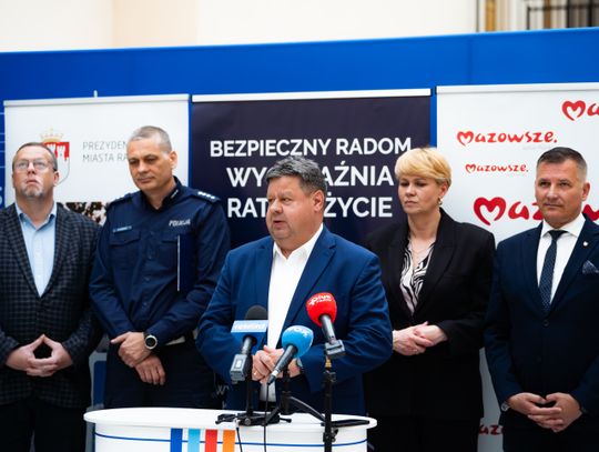 Briefing prasowy dot. wydarzenia profilaktycznego w Radomiu  „Wyobraźnia ratuje życie" (zdjęcia)