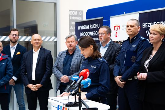 Briefing prasowy dot. wydarzenia profilaktycznego w Radomiu „Wyobraźnia ratuje życie" (zdjęcia)
