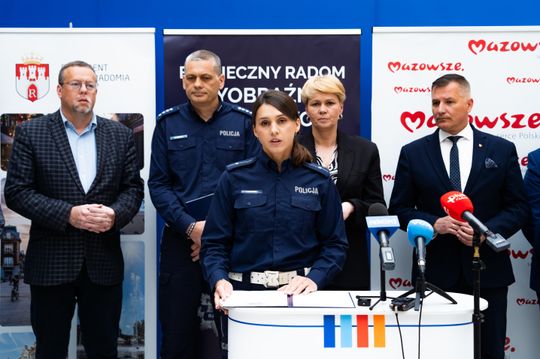 Briefing prasowy dot. wydarzenia profilaktycznego w Radomiu „Wyobraźnia ratuje życie" (zdjęcia)