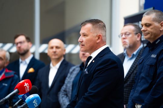 Briefing prasowy dot. wydarzenia profilaktycznego w Radomiu „Wyobraźnia ratuje życie" (zdjęcia)