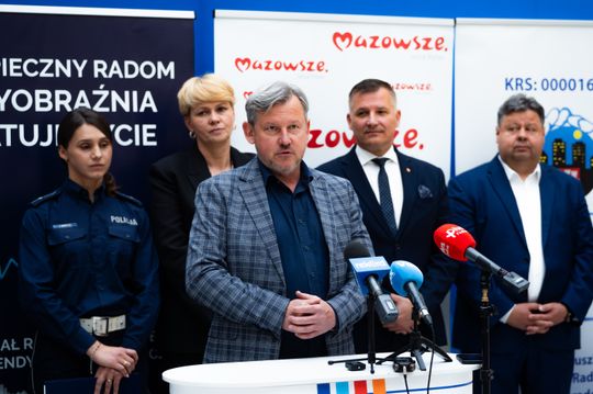 Briefing prasowy dot. wydarzenia profilaktycznego w Radomiu „Wyobraźnia ratuje życie" (zdjęcia)