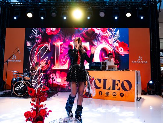 Koncert Cleo w galerii słonecznej (zdjęcia)