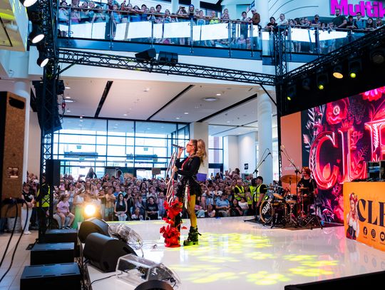 Koncert Cleo w galerii słonecznej (zdjęcia)