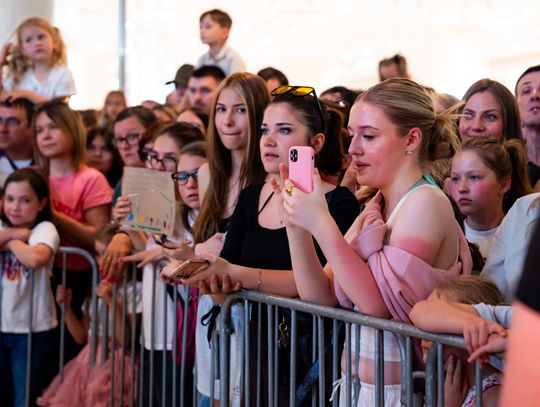 Koncert Cleo w galerii słonecznej (zdjęcia)