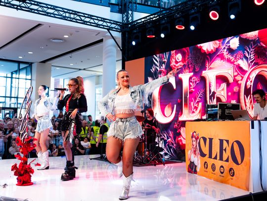 Koncert Cleo w galerii słonecznej (zdjęcia)