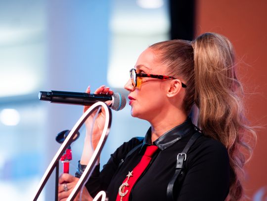 Koncert Cleo w galerii słonecznej (zdjęcia)