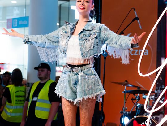 Koncert Cleo w galerii słonecznej (zdjęcia)