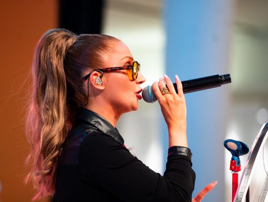 Koncert Cleo w galerii słonecznej (zdjęcia)