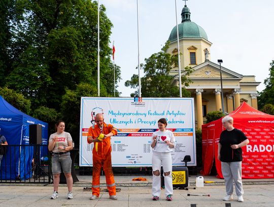 XIV Międzynarodowy Festiwal Artystów Ulicznych i Precyzji w Radomiu (zdjęcia)