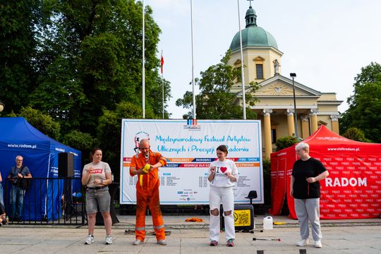 XIV Międzynarodowy Festiwal Artystów Ulicznych i Precyzji w Radomiu (zdjęcia)
