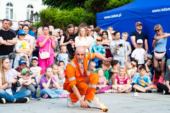 XIV Międzynarodowy Festiwal Artystów Ulicznych i Precyzji w Radomiu (zdjęcia)