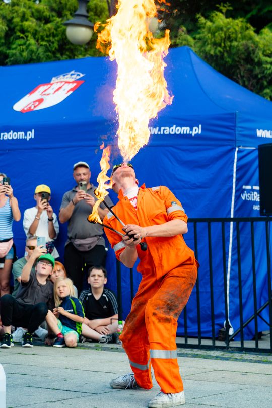 XIV Międzynarodowy Festiwal Artystów Ulicznych i Precyzji w Radomiu (zdjęcia)