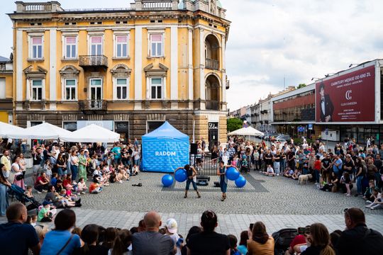 XIV Międzynarodowy Festiwal Artystów Ulicznych i Precyzji w Radomiu (zdjęcia)