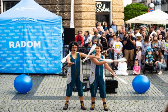 XIV Międzynarodowy Festiwal Artystów Ulicznych i Precyzji w Radomiu (zdjęcia)