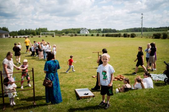 Festyn rodziny w PSP w Dąbrówce Podłężnej im Orła Białego (zdjęcia)